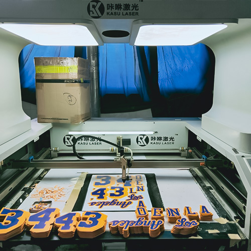Plastic Laser Cutter With Camera