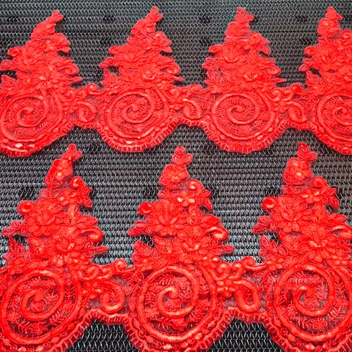 Laser Cutting Machines for Embroidered Polyester