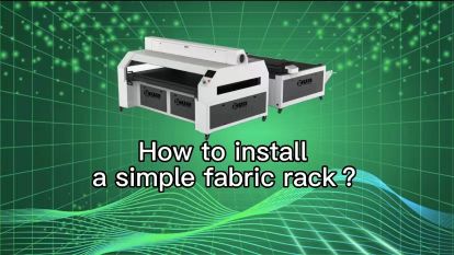 How to install a simple fabric rack