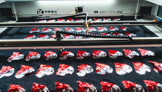 Industrial Application of Applique Laser Cutting Machine