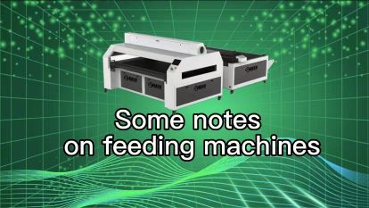 Some notes on feeding machines