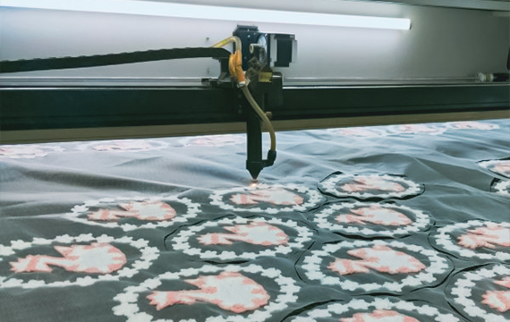 Embroidery Laser Cutter Application