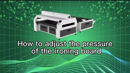 How to adjust the pressure of the ironing board