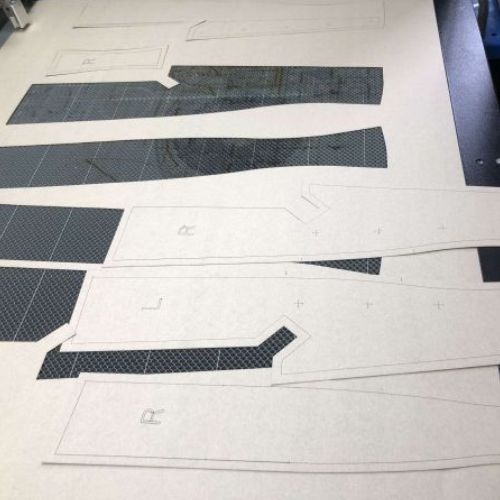 Paper Pattern of Custom Apparels
