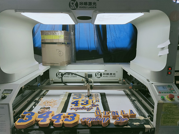 Screen Print Label Cutting Sample 10 - KASU Laser