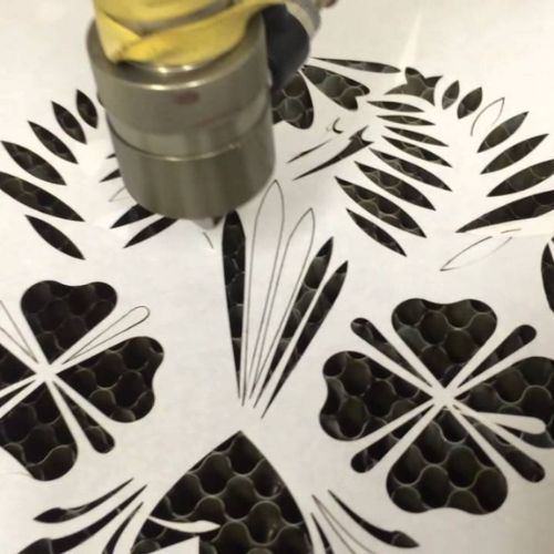 Stencil Laser Cutter for Paper