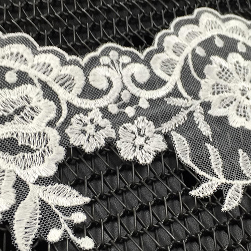Trim Embroidery Cutting Sample 2 - KASU Laser