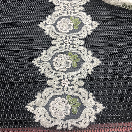 Trim Embroidery Cutting Sample 4 - KASU Laser