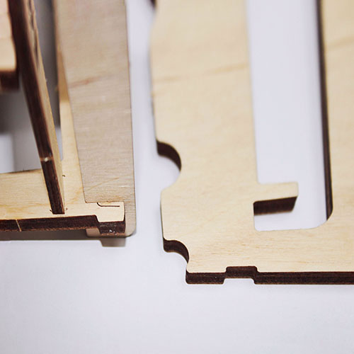 Wood Plywood and Bamboo Cutting Sample 22 - KASU Laser